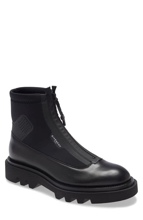 givenchy men boot|Givenchy zip combat boot.